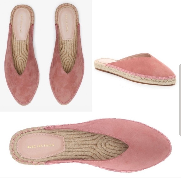 Avec Les Filles Shoes - Avec Les Filles Val Espadrille Mule Slide sz 8
